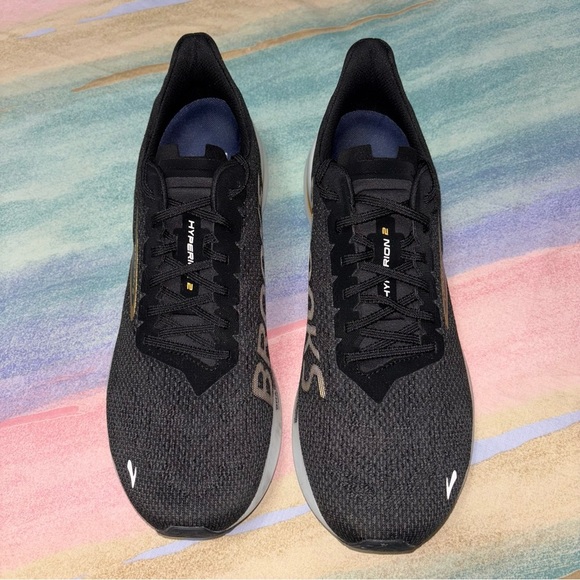 Brooks Hyperion 2 Men's Shoes - Black/Gold Size 11.5 - Picture 4 of 10